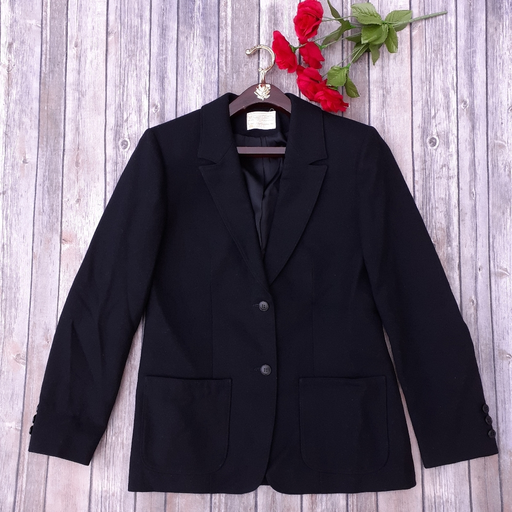 Pendleton vintage pure wool 2 button blazer jacket